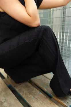 Aden Pant Black Crinkle^ANINE BING Best