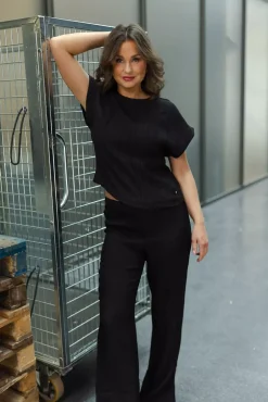 Aden Pant Black Crinkle^ANINE BING Best