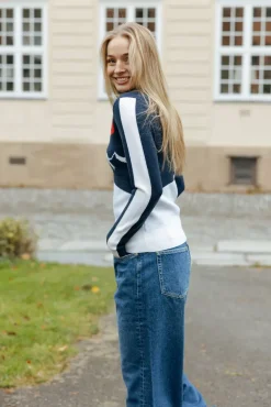 Afterski Sweater Navy Blue^WE NORWEGIANS Sale