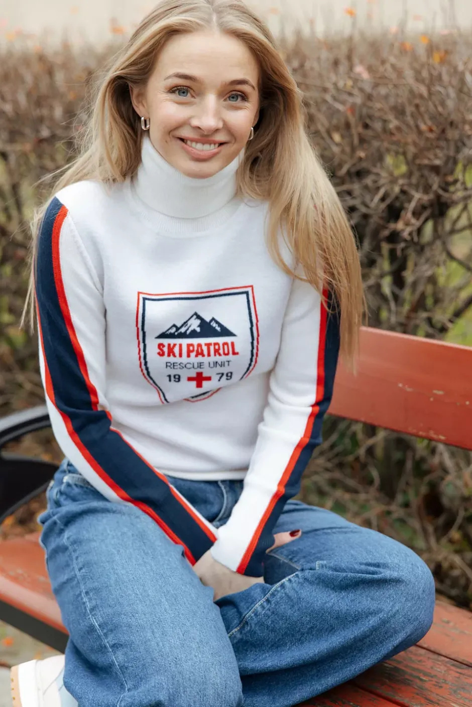 Afterski Sweater Off White^WE NORWEGIANS Clearance