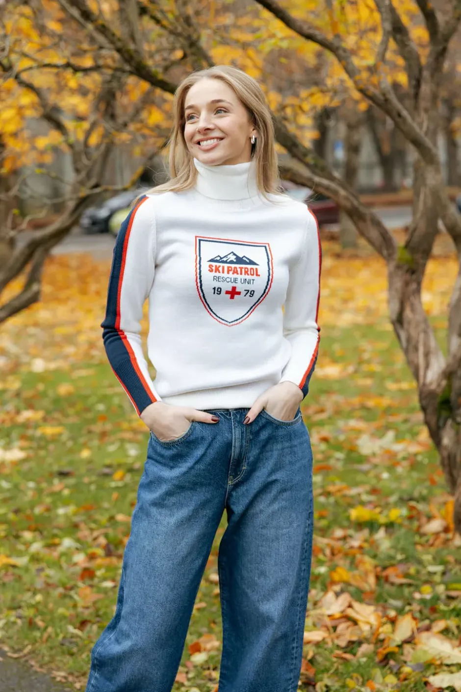 Afterski Sweater Off White^WE NORWEGIANS Clearance