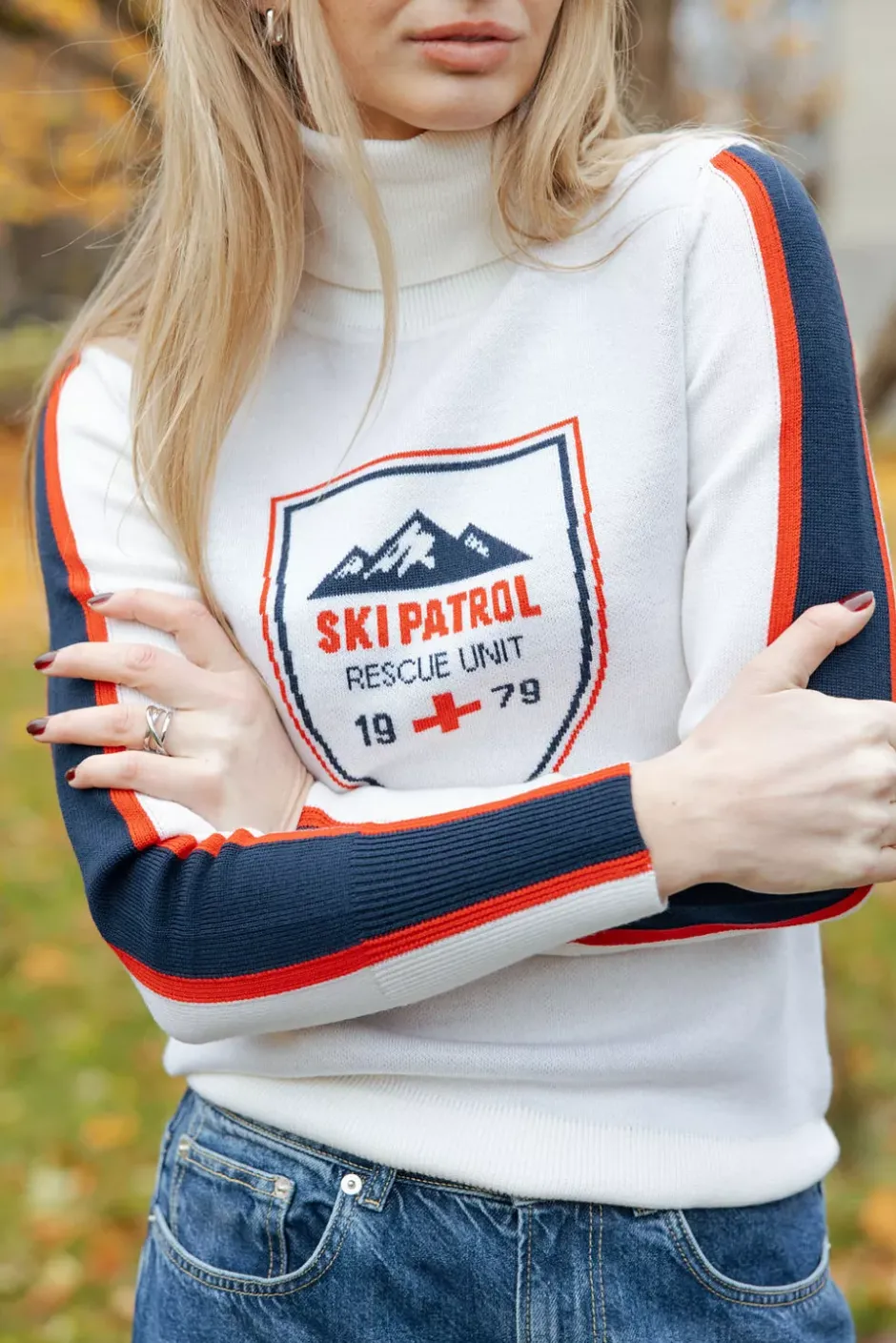 Afterski Sweater Off White^WE NORWEGIANS Clearance