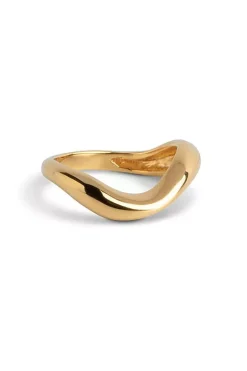 Agnete Small Ring Gold^ENAMEL COPENHAGEN Fashion