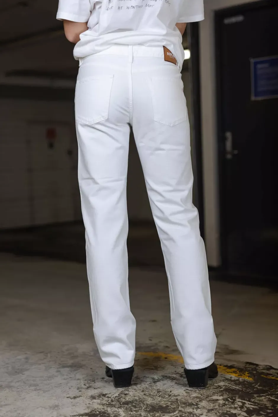 Akeme Pants Natural White^REPLAY Hot