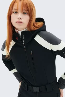 Allos One Piece Ski Suit Black/Snow White^PERFECT MOMENT Outlet
