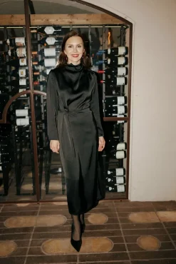 Alora Dress Black^HIIL STUDIO Clearance