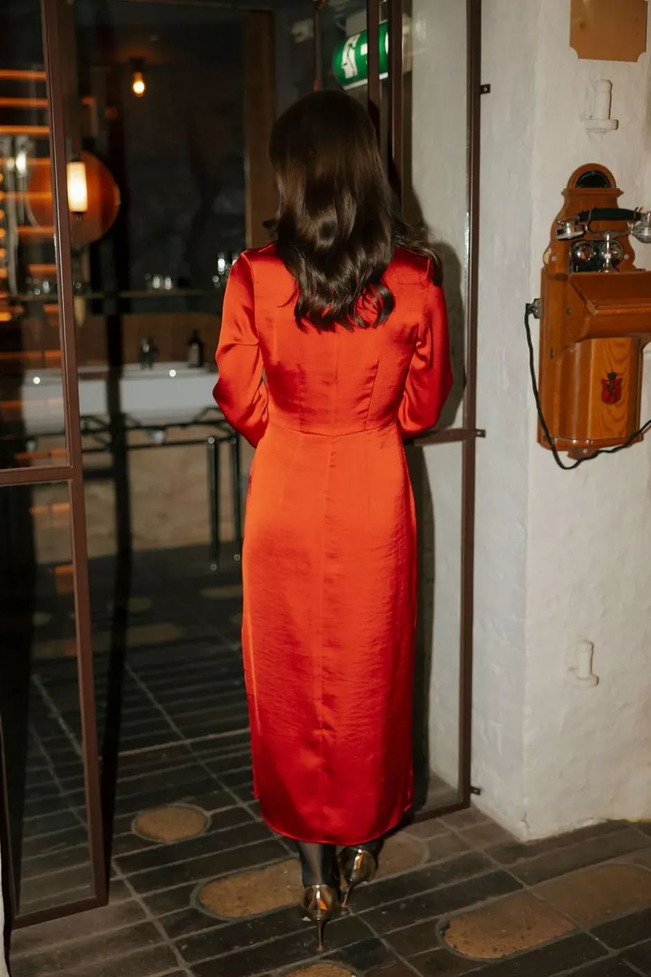 Alora Dress Goji Berry^HIIL STUDIO Hot