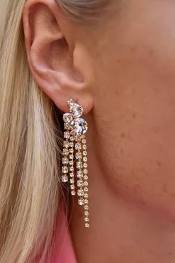 Amy Earrings Gold Crystal^CAROLINE SVEDBOM Online