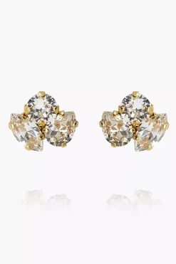 Ana Earrings Gold Crystal^CAROLINE SVEDBOM Online