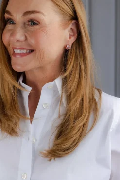 Ana Earrings Gold Soft Pink^CAROLINE SVEDBOM Sale
