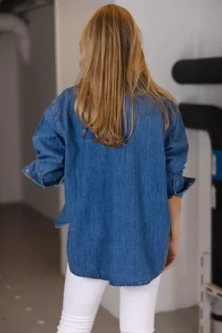Angela Shirt Light Blue Vintage^JEANERICA Outlet