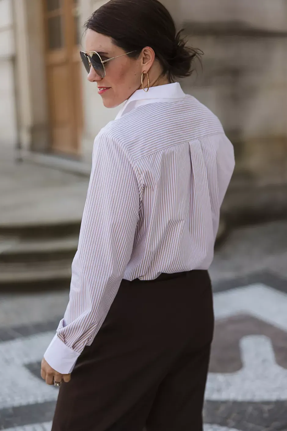 Ark Shirt Nude Stripe^HIIL STUDIO Discount
