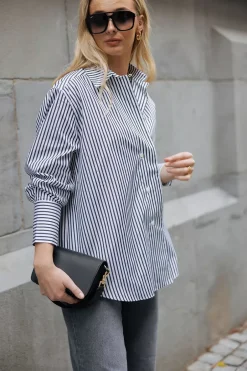 Asymmetric Shirt Black White^DAGMAR Best