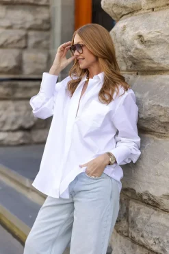Asymmetric Shirt White^DAGMAR Sale