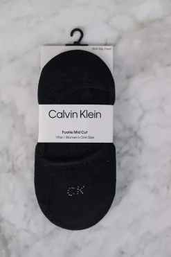 Aubrie Crystal Logo Black^CALVIN KLEIN New