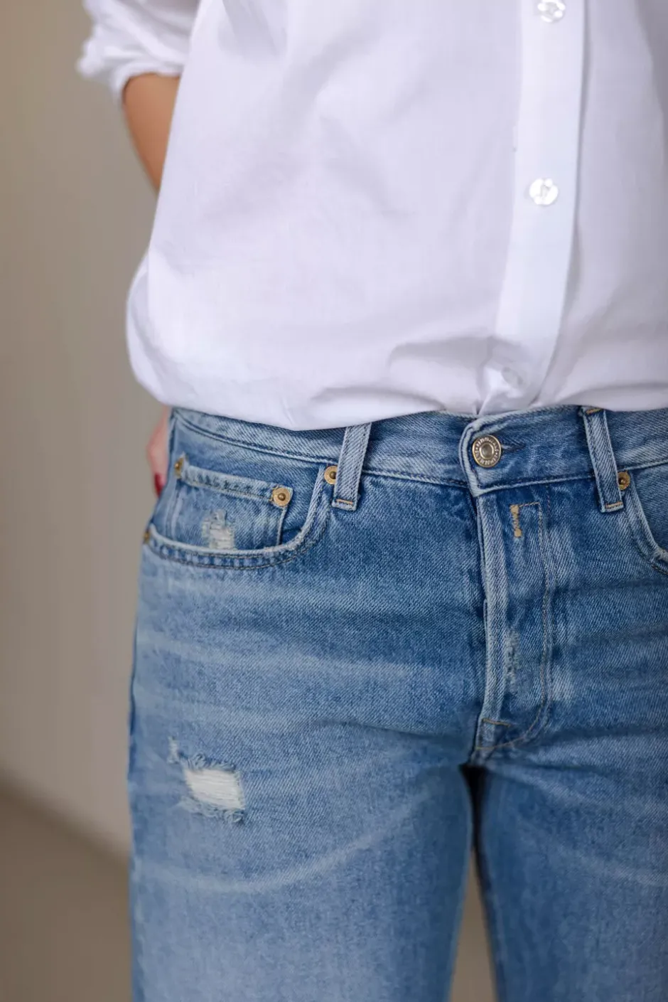 Aubry Pants Light Blue^REPLAY Outlet