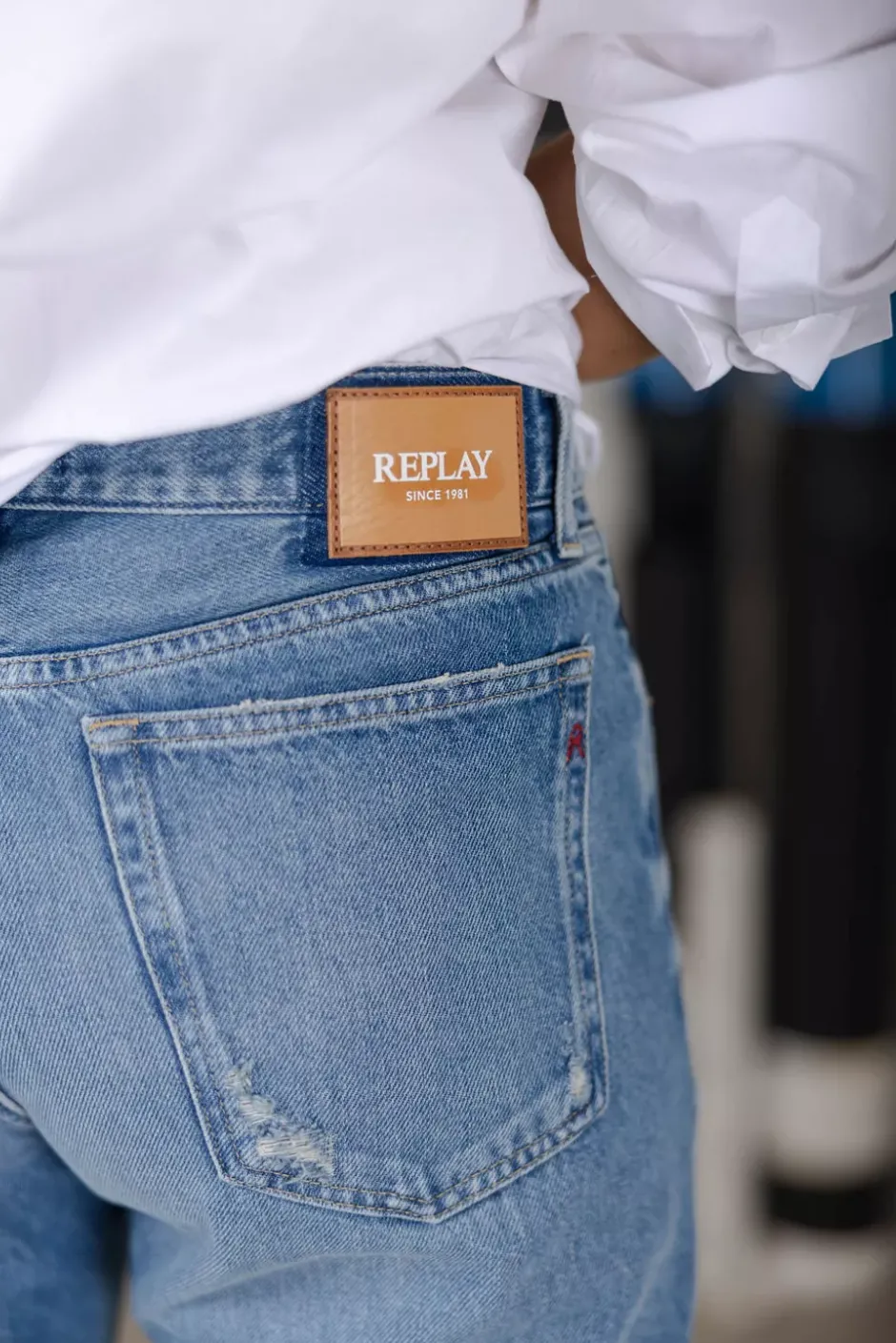 Aubry Pants Light Blue^REPLAY Outlet