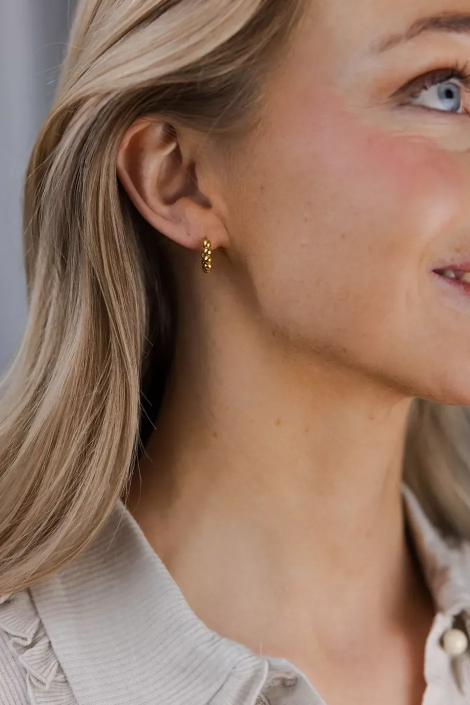 Ball Hoops Small Gold^ENAMEL COPENHAGEN Online