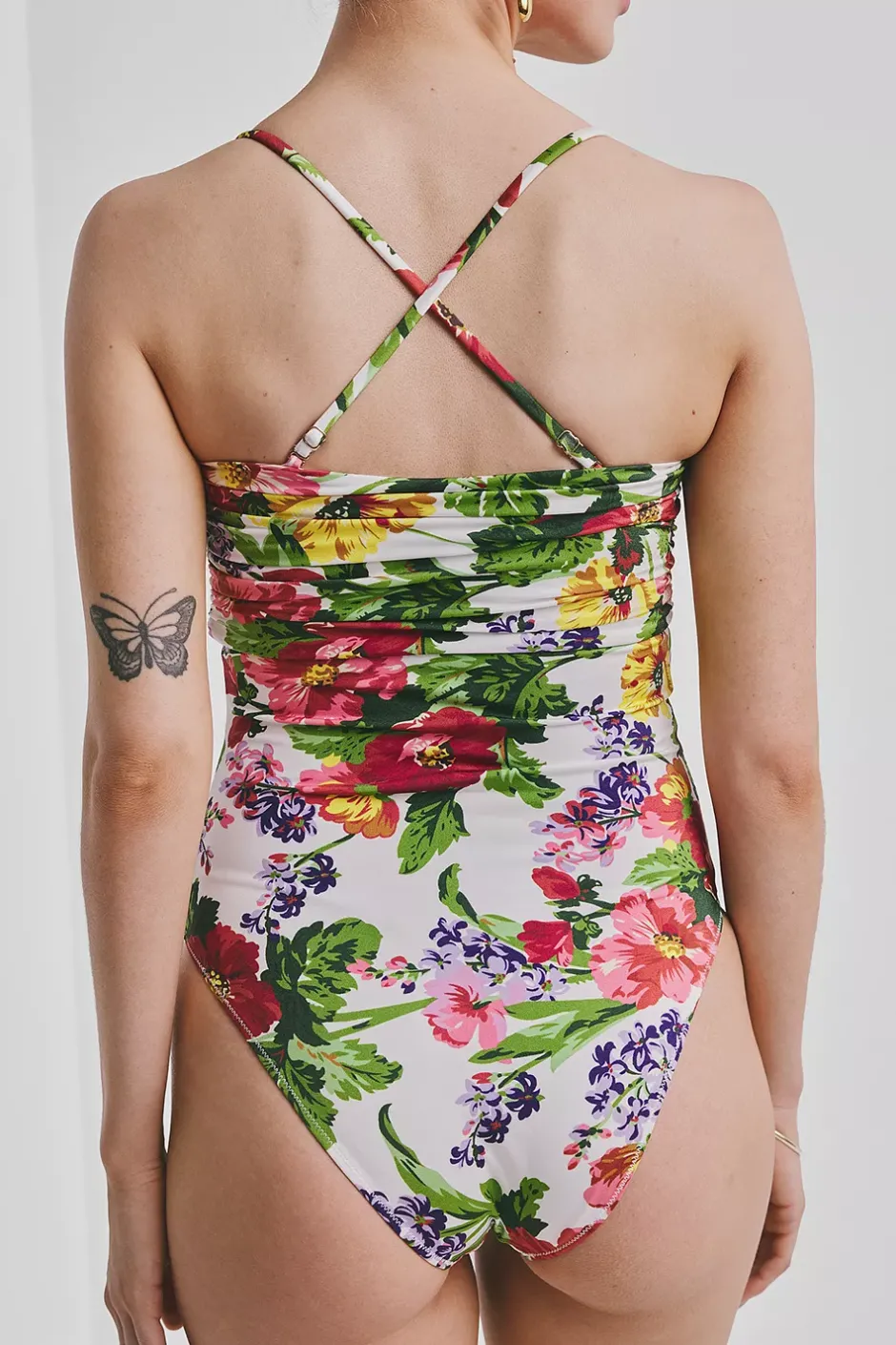 Bandeau Swimsuit Daylight Bloom^BY TIMO Online