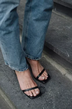 Bare Minimum 75 Sandals Black^ANNY NORD Hot