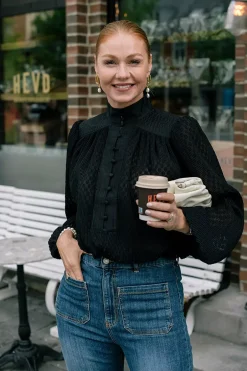 Barolo Blouse Black^HIIL STUDIO Online