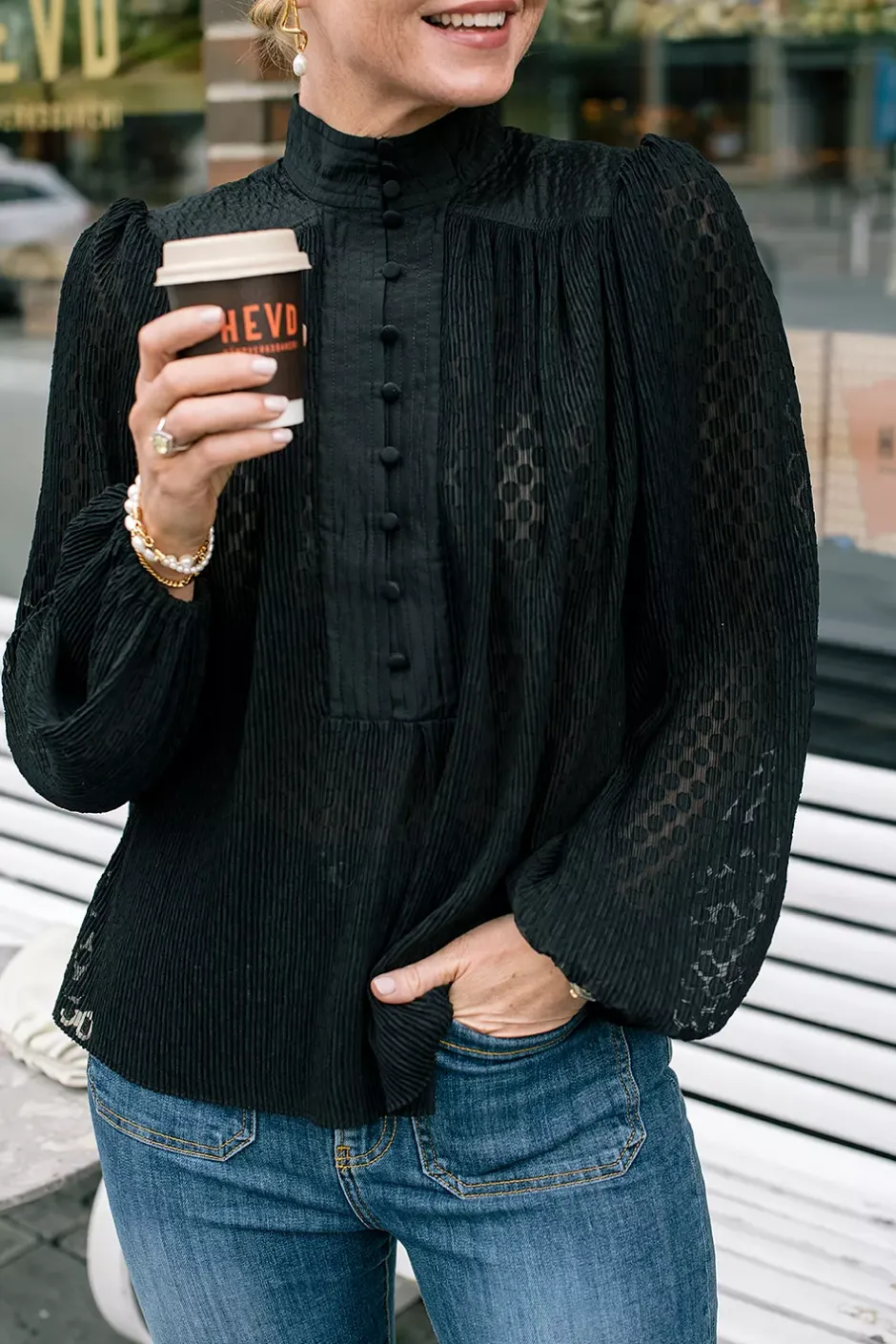 Barolo Blouse Black^HIIL STUDIO Online