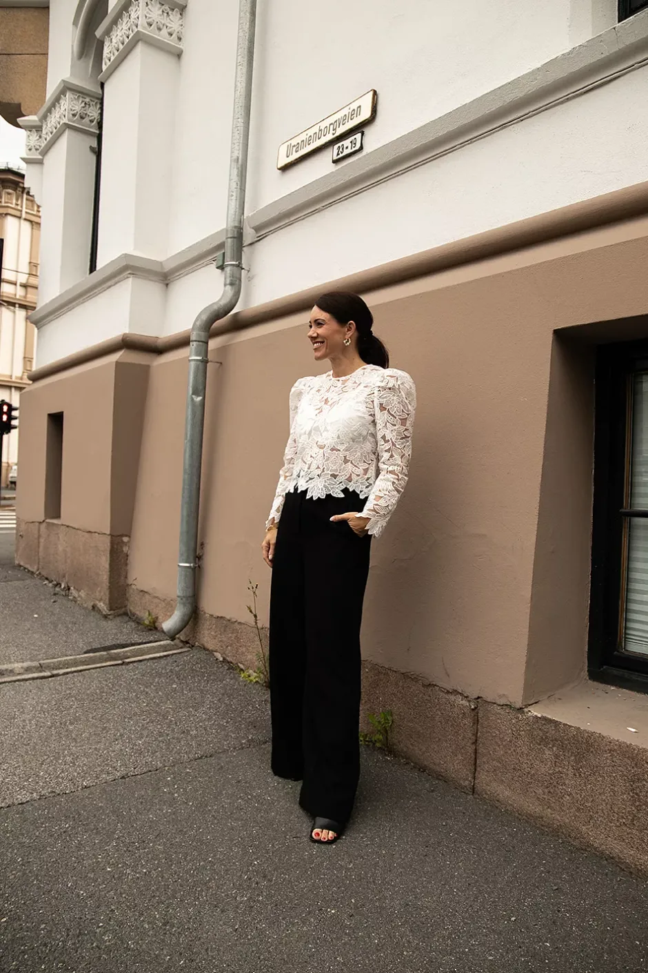 Beauty Blouse White^HIIL STUDIO Sale