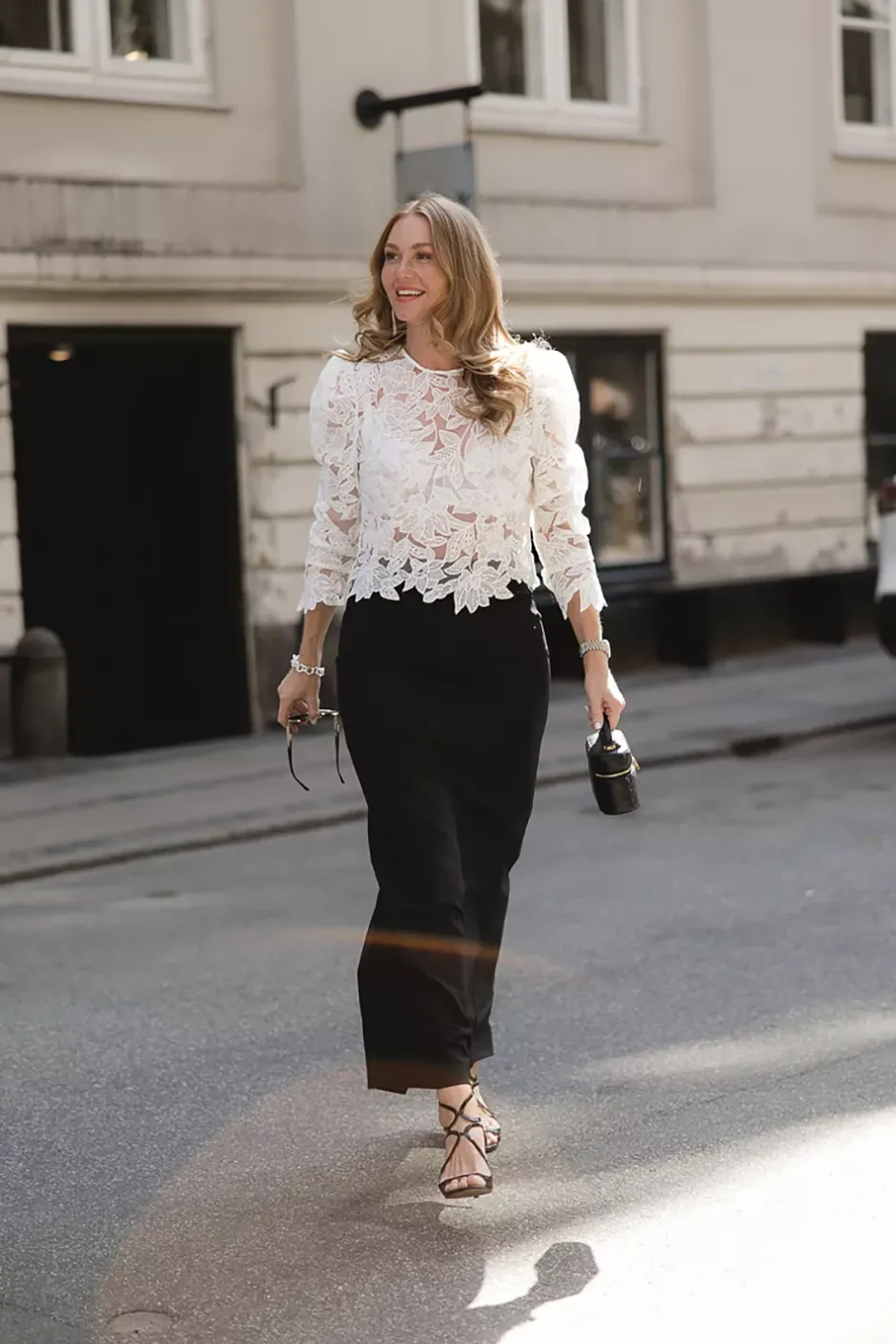Beauty Blouse White^HIIL STUDIO Sale