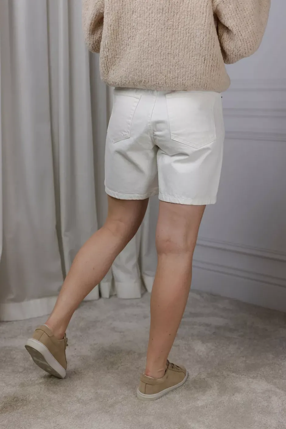 Belem Shorts Natural White^JEANERICA Online