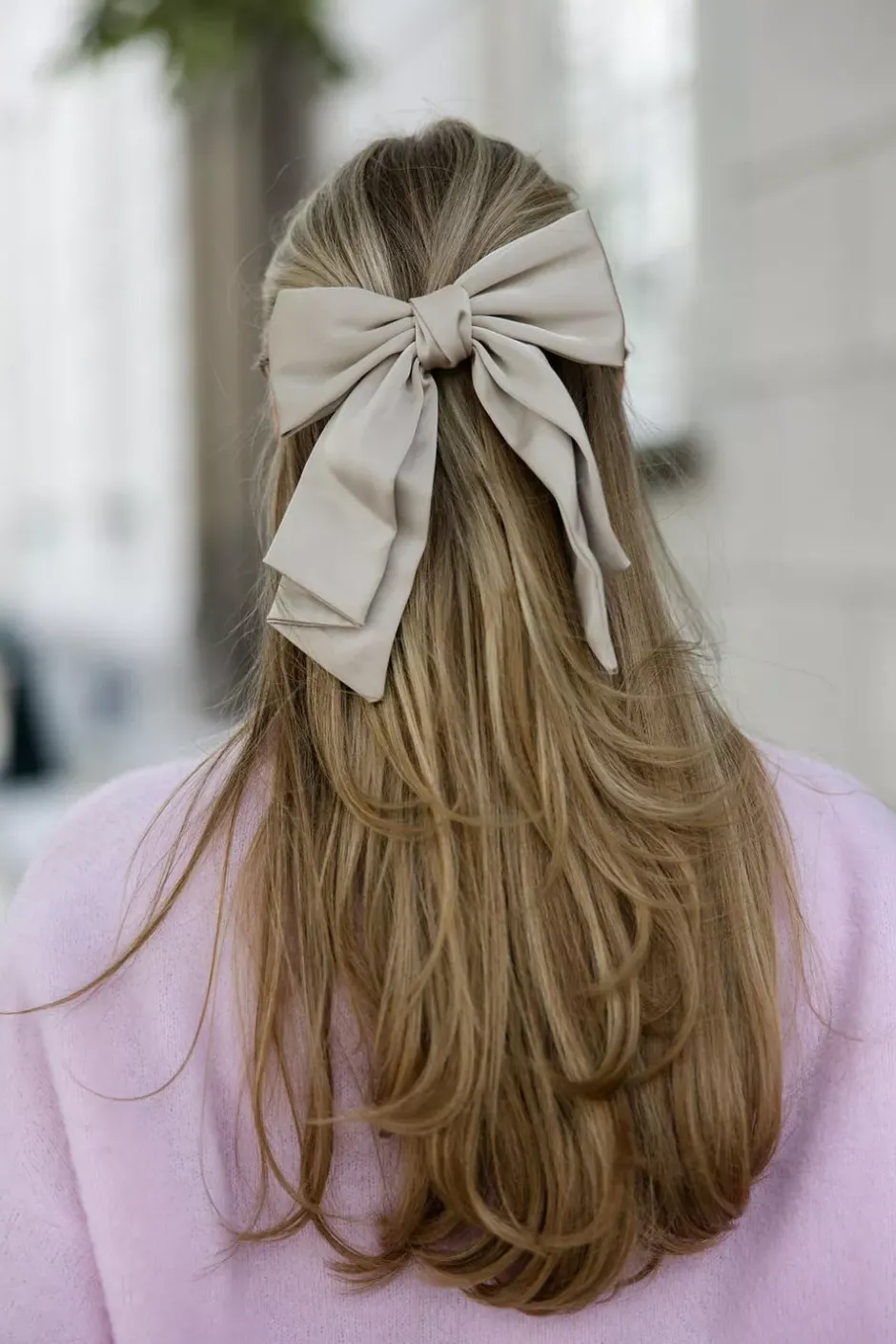 Bella Satin Bow Beige^TWISTu0026TANGO Sale