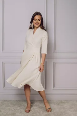 Bertine Dress Creme^HIIL STUDIO Clearance
