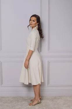 Bertine Dress Creme^HIIL STUDIO Clearance
