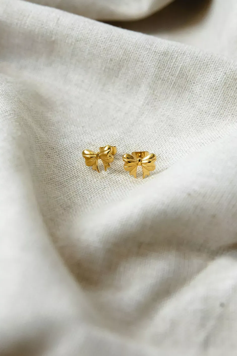 Bow Earrings Gold^HIIL STUDIO JEWELRY Discount