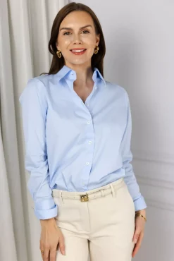 Brenda Shirt Light Blue^SAND Fashion