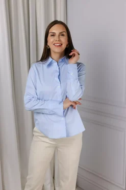 Brenda Shirt Light Blue^SAND Fashion