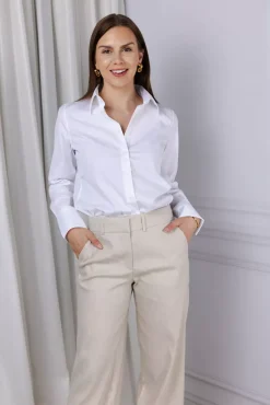 Brenda Shirt Pure White^SAND Online