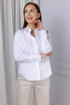 Brenda Shirt Pure White^SAND Online