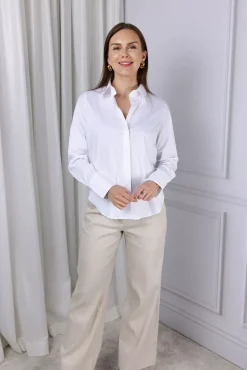 Brenda Shirt Pure White^SAND Online