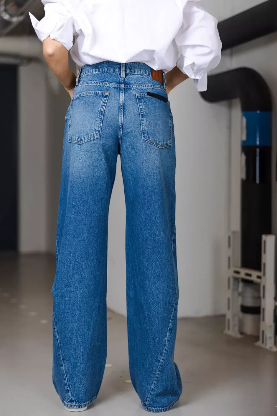Brie Jean Aegean Blue^ANINE BING Sale