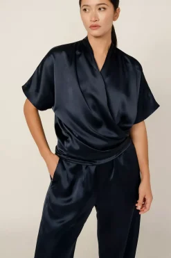 Cassia Top Midnight Blue^VIVEH New