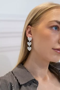 Celia Rhinestone Earrings Silver^TWISTu0026TANGO Discount