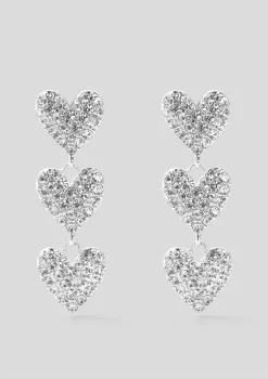 Celia Rhinestone Earrings Silver^TWISTu0026TANGO Discount