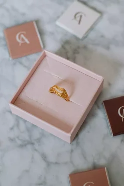 Charlotte Ring Gold^ENAMEL COPENHAGEN Discount