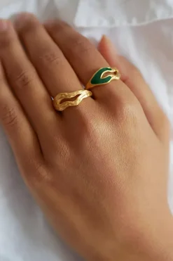 Charlotte Ring Gold^ENAMEL COPENHAGEN Discount