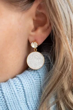 Chloe Earrings Gold Light Delite^CAROLINE SVEDBOM Hot