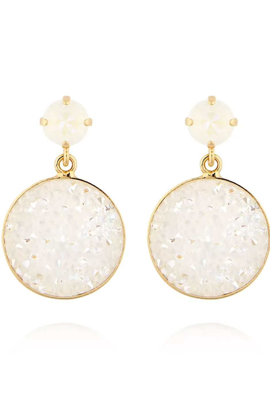Chloe Earrings Gold Light Delite^CAROLINE SVEDBOM Hot