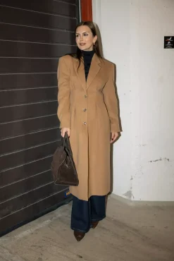 Cinched Coat Camel^DAGMAR Online