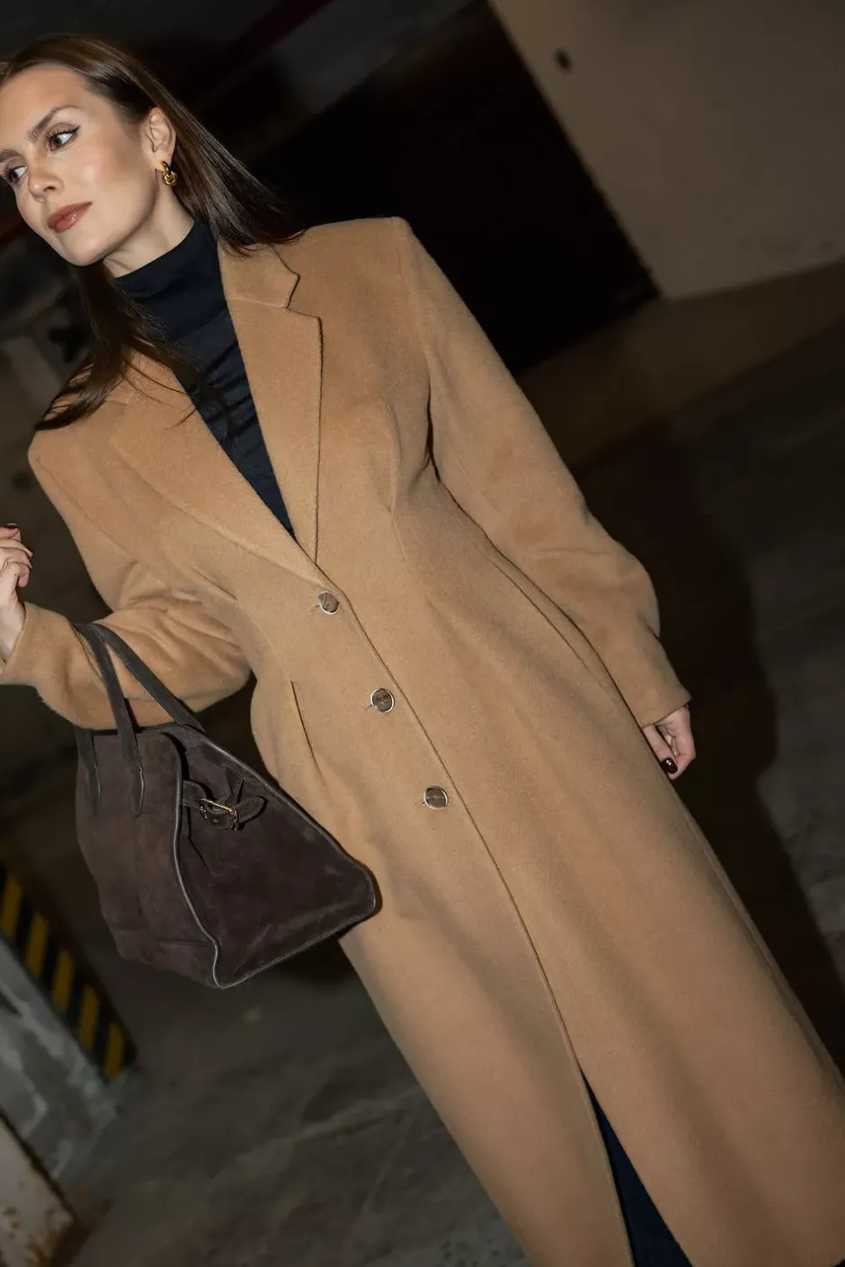 Cinched Coat Camel^DAGMAR Online