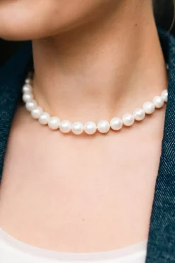 Classic Pearl Choker White^ANINE BING Fashion
