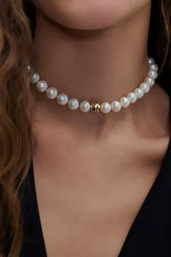 Classic Pearl Choker White^ANINE BING Fashion